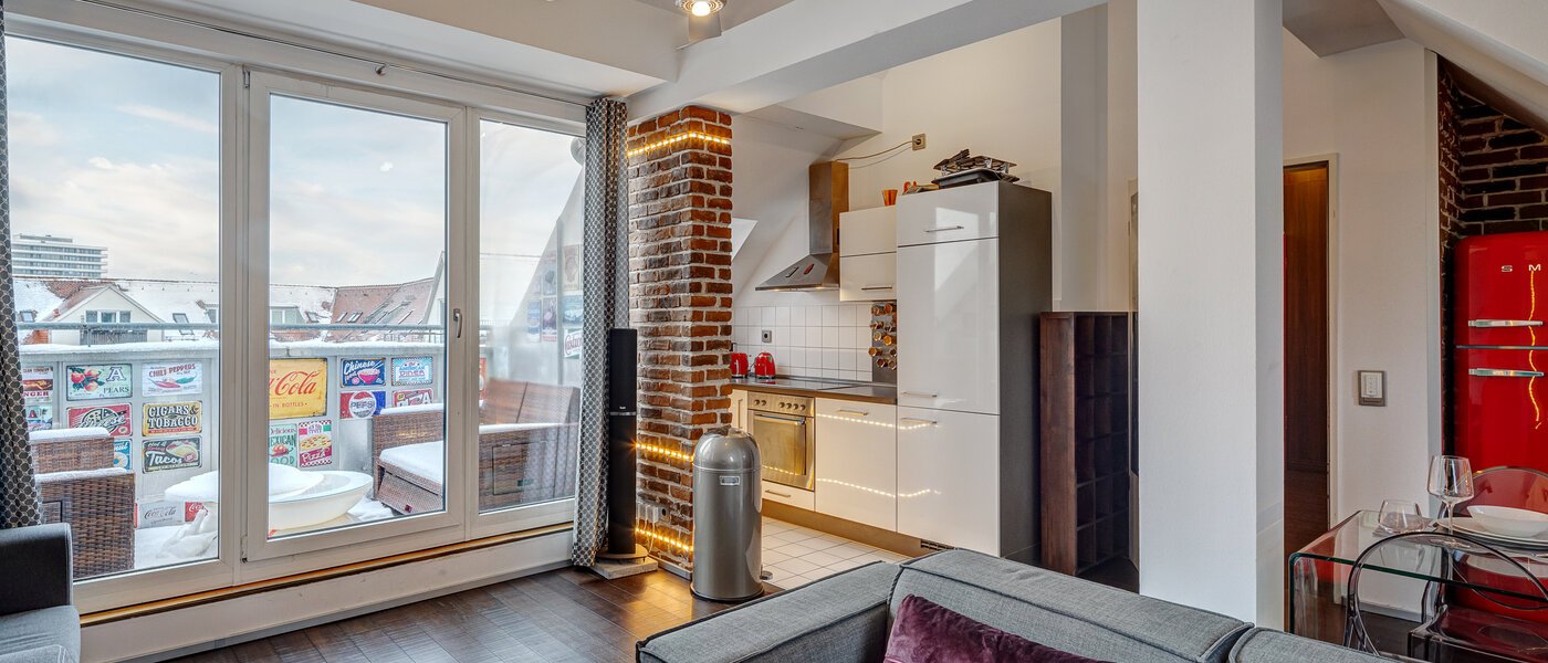 Wohnung München Schwabing-Nord (zw. Leopoldstraße & Englischen Garten) 02 Wohnbereich 13809