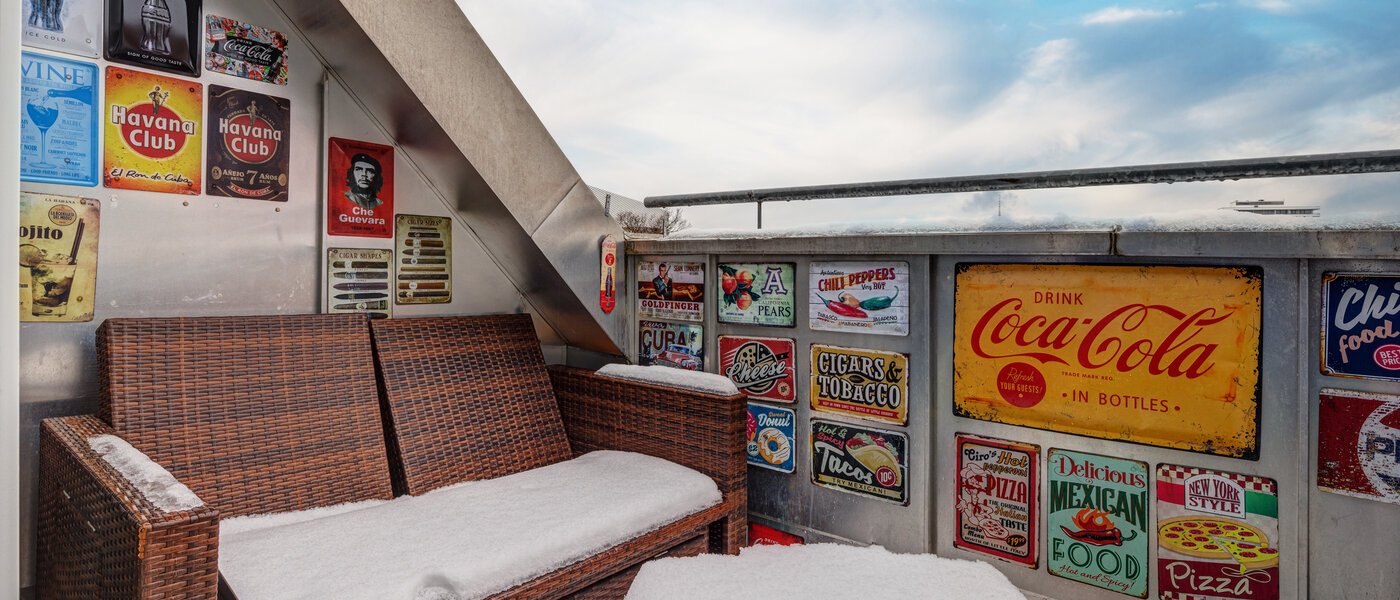 Wohnung München Schwabing-Nord (zw. Leopoldstraße & Englischen Garten) 01 Dachterrasse 13809