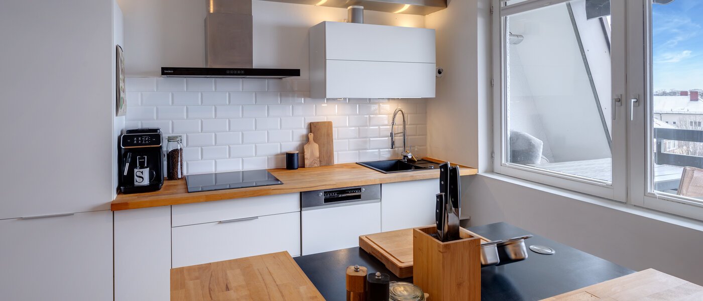 Dachterrassenwohnung München Obergiesing 02 Küche 13824