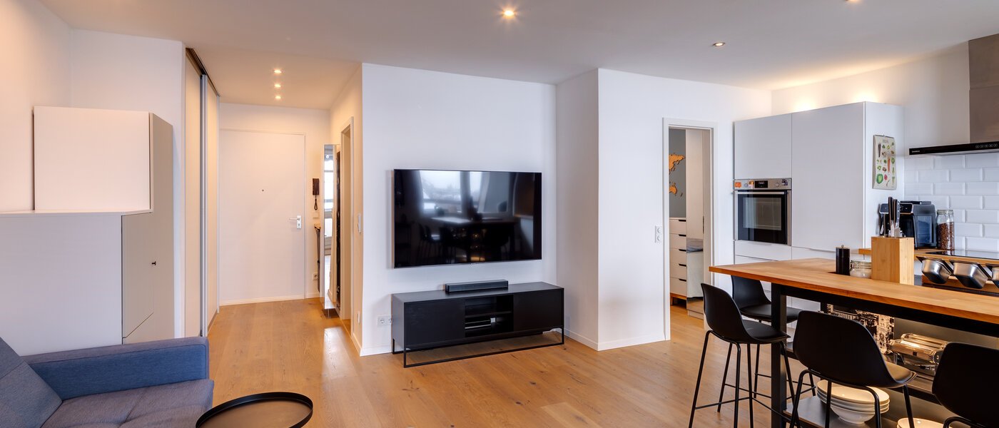 Dachterrassenwohnung München Obergiesing 02 Wohnbereich 13824