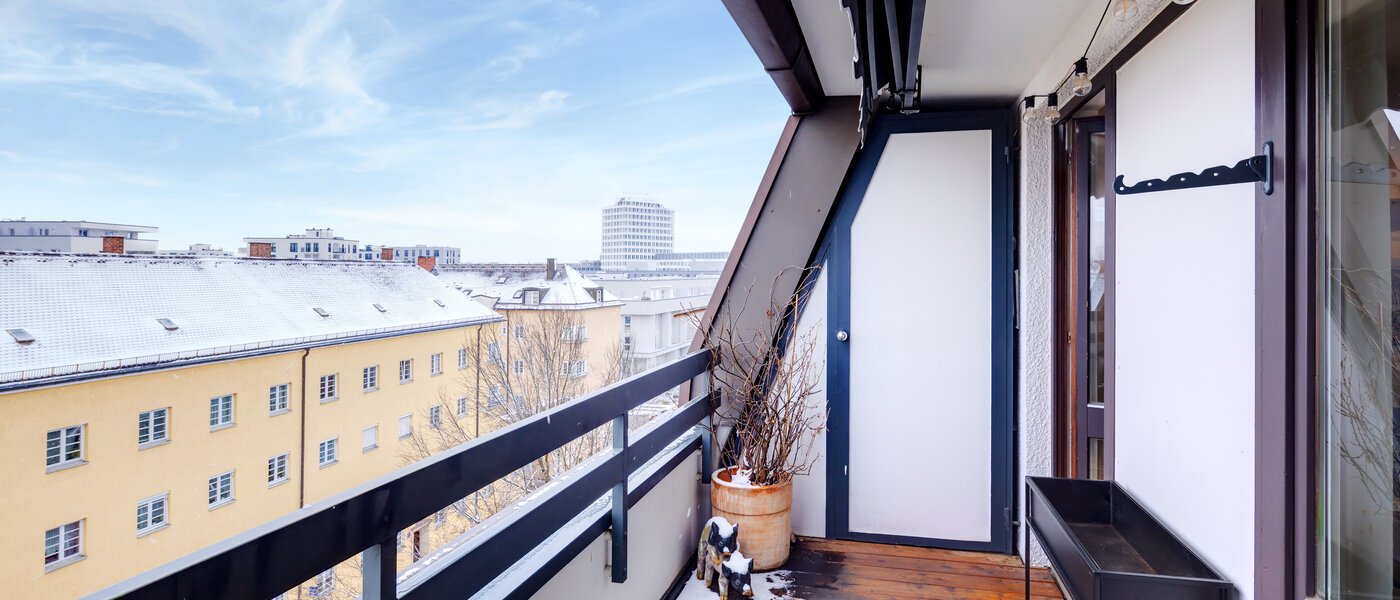 Dachterrassenwohnung München Obergiesing 02 Dachterrasse 13824