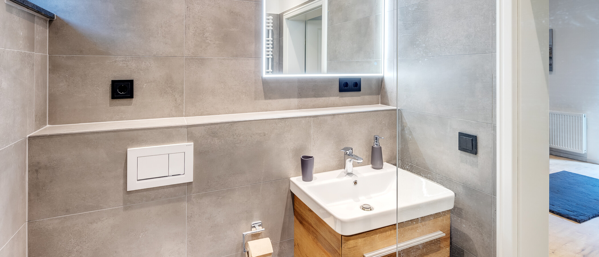 Wohnung München Glockenbachviertel 02 Badezimmer 13829