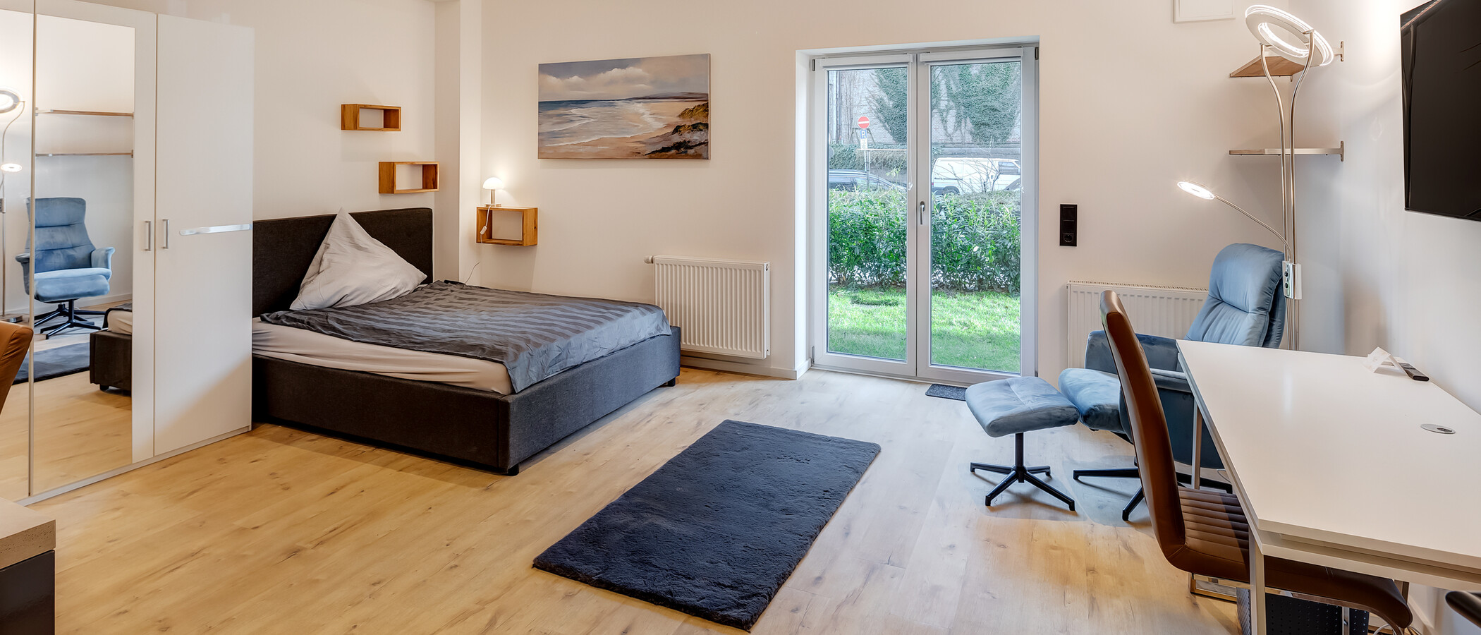 Wohnung München Glockenbachviertel 01 Wohnbereich 13829