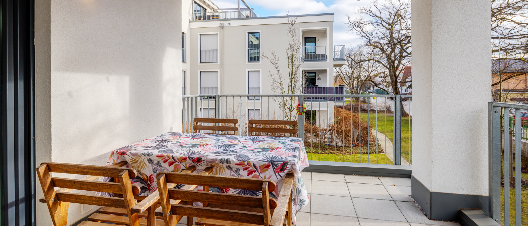 Wohnung München Allach 01 Balkon 13838