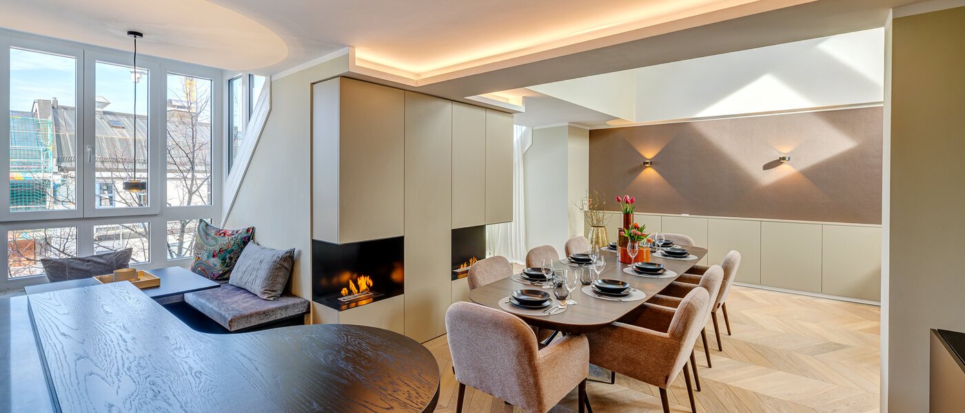 Maisonette-Galerie Wohnung München Altstadt 06 Küche 13841