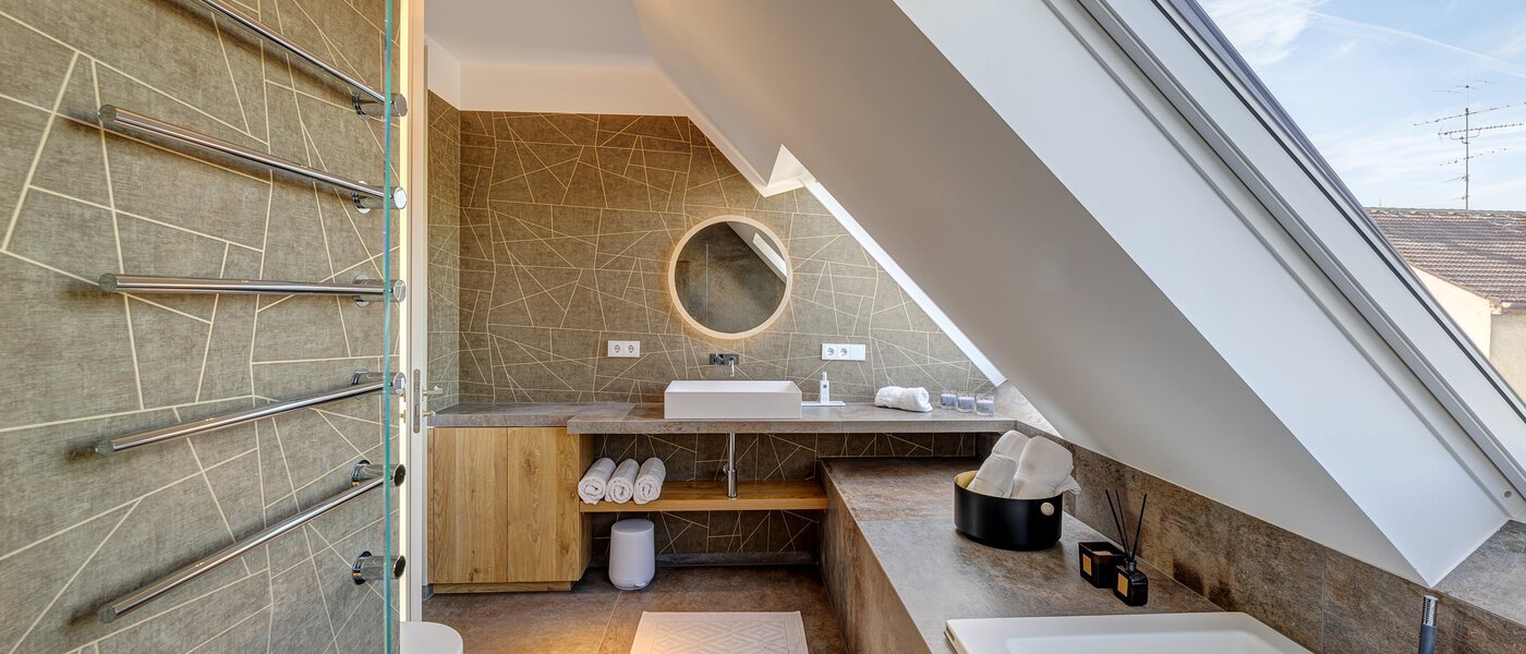 Maisonette-Galerie Wohnung München Altstadt 01 2. Badezimmer 13841