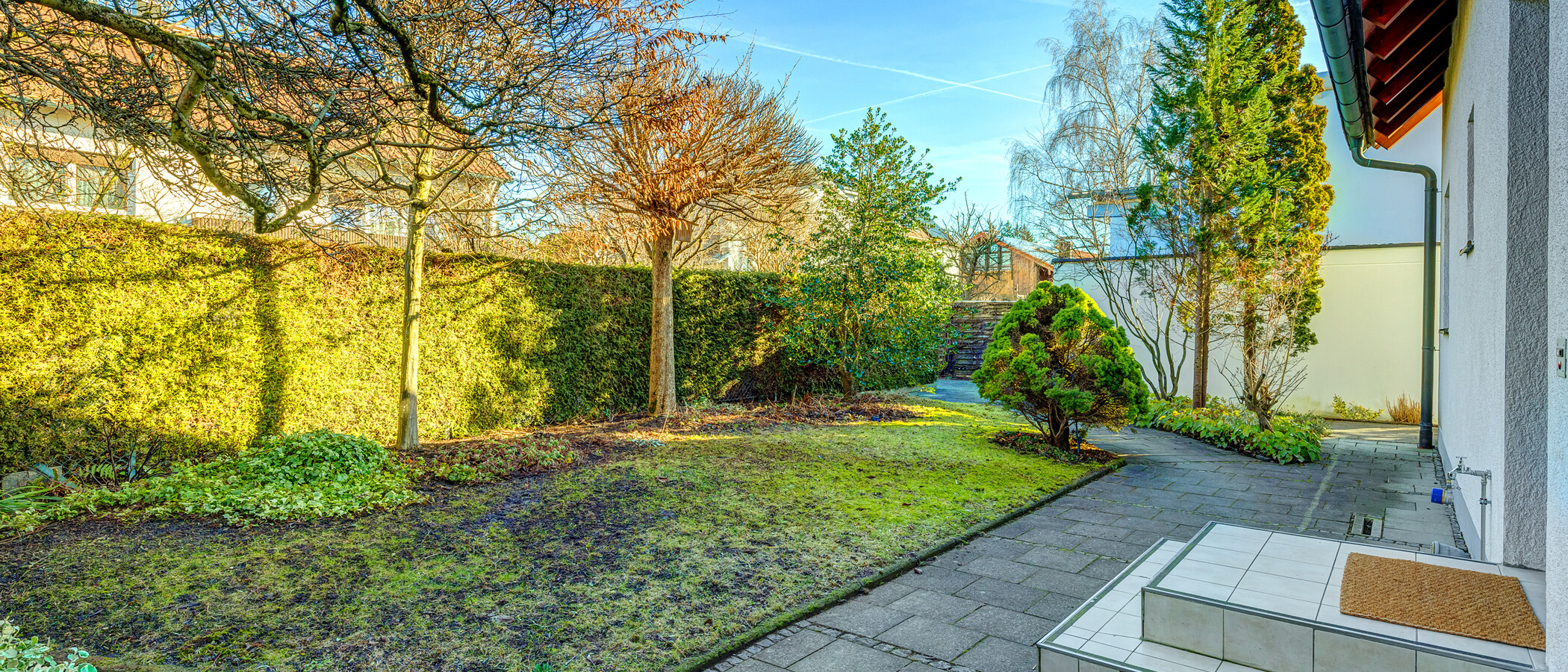 Einfamilienhaus München Trudering 02 Garten 13845