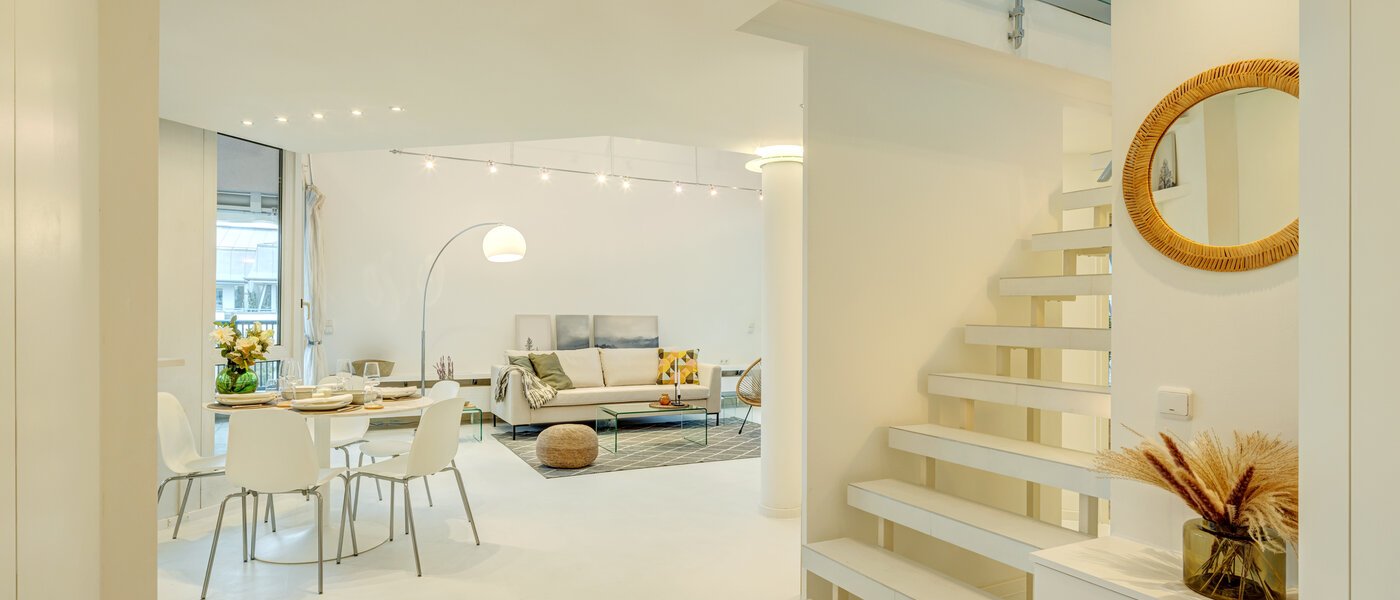 Maisonette-Galerie Wohnung München Bogenhausen 03 Flur/Gang 13849