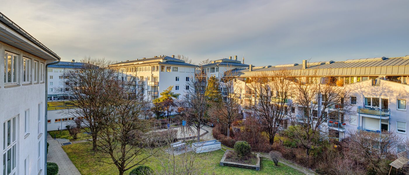 Maisonette-Galerie Wohnung München Bogenhausen 01 Aussicht 13849