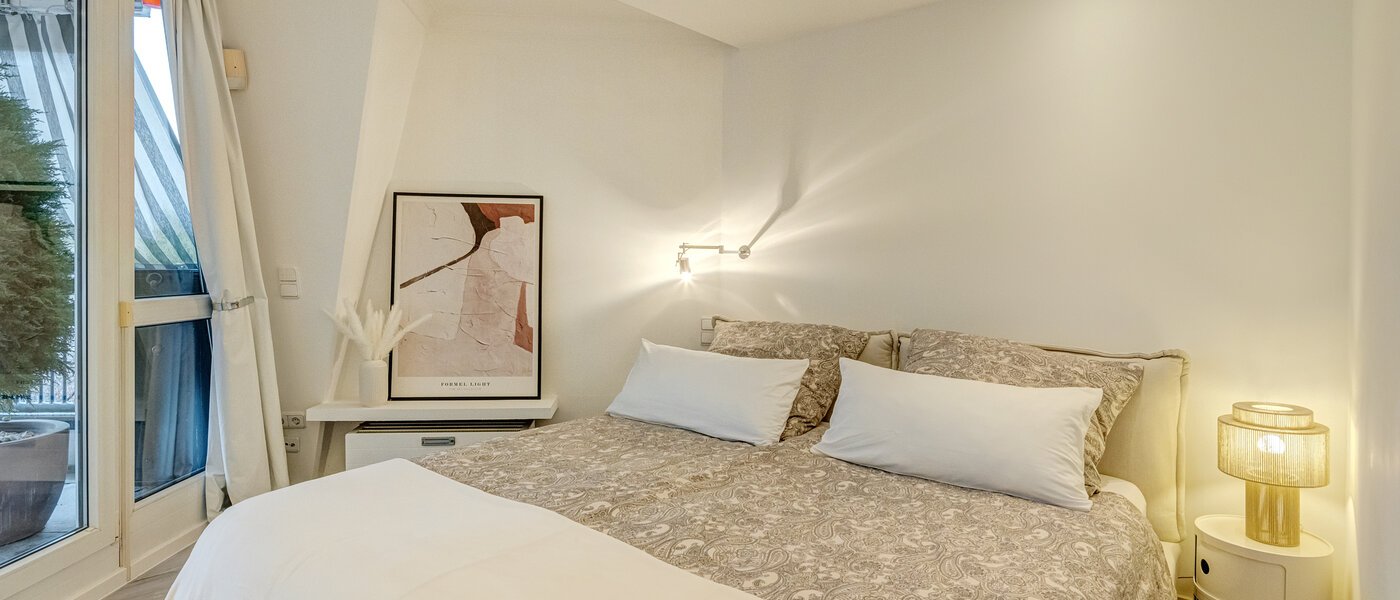 Maisonette-Galerie Wohnung München Bogenhausen 01 Schlafzimmer 13849