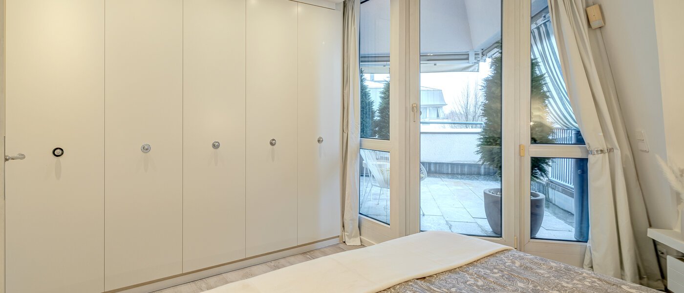 Maisonette-Galerie Wohnung München Bogenhausen 02 Schlafzimmer 13849