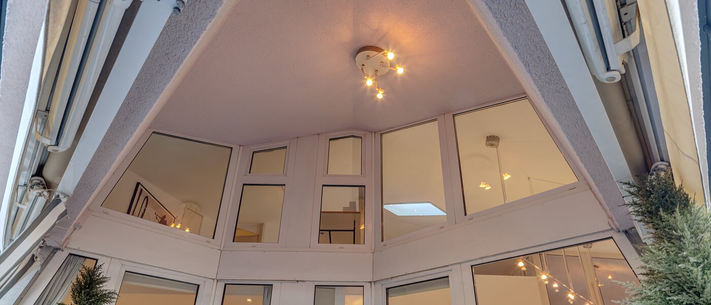 Maisonette-Galerie Wohnung München Bogenhausen 04 2. Balkon 13849