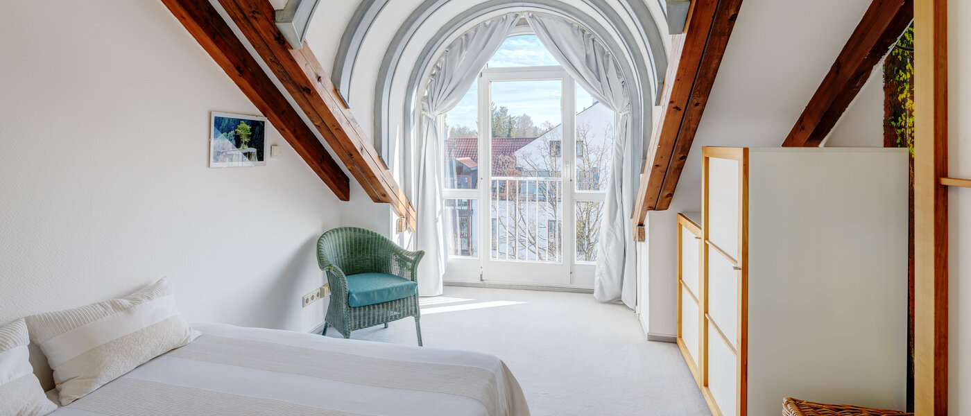 Galeriewohnung Ottobrunn 01 Schlafzimmer 13854