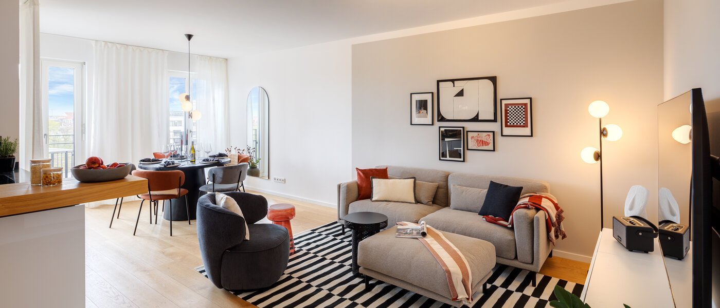 Wohnung München Haidhausen 01 Wohnbereich 13881