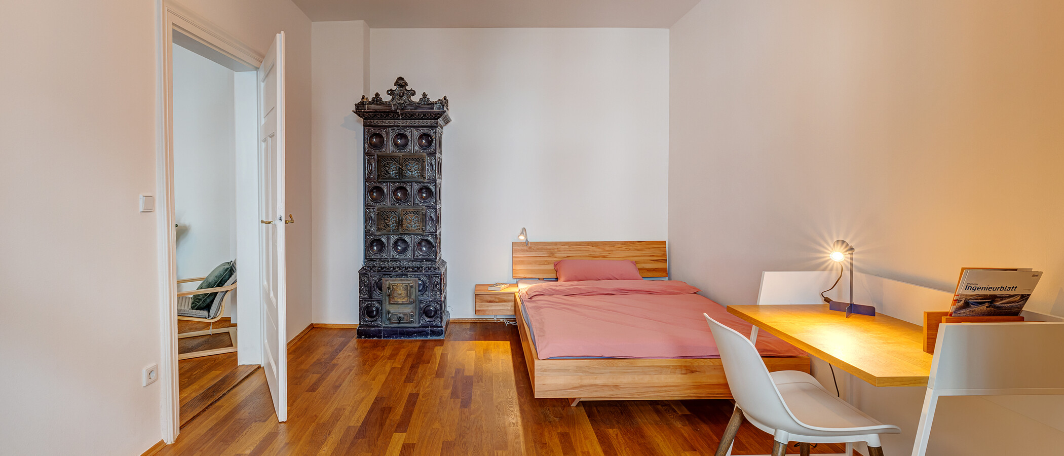 Wohnung München Glockenbachviertel 03 2. Schlafzimmer	 13888