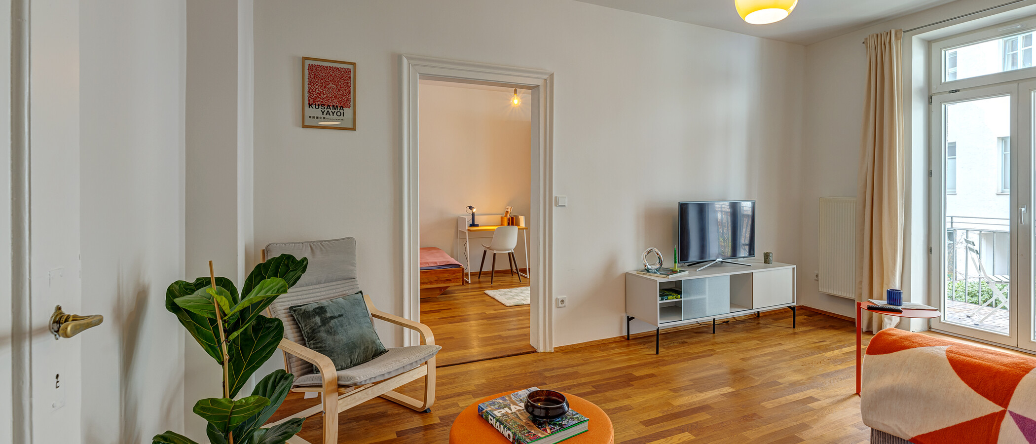 Wohnung München Glockenbachviertel 01 Wohnbereich 13888
