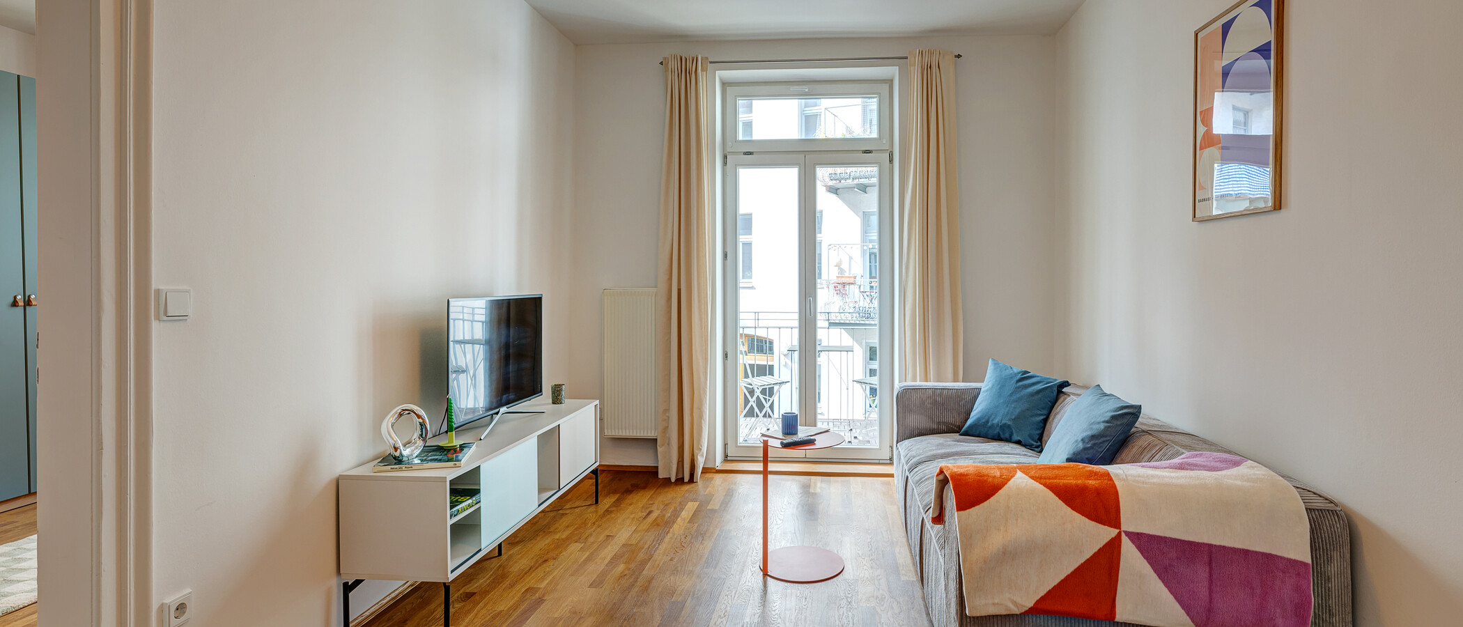 Wohnung München Glockenbachviertel 02 Wohnbereich 13888