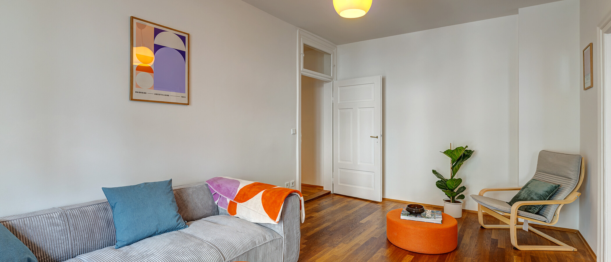 Wohnung München Glockenbachviertel 04 Wohnbereich 13888
