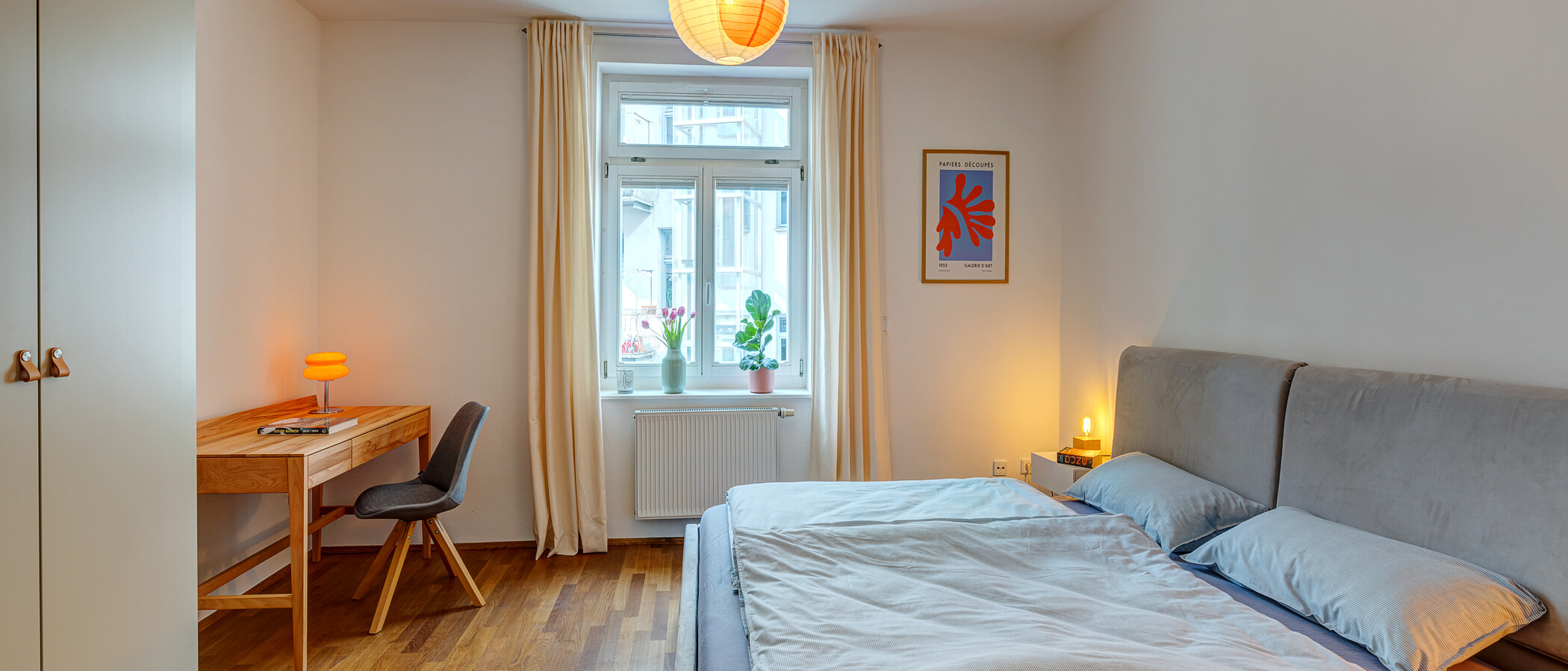Wohnung München Glockenbachviertel 01 1. Schlafzimmer 13888