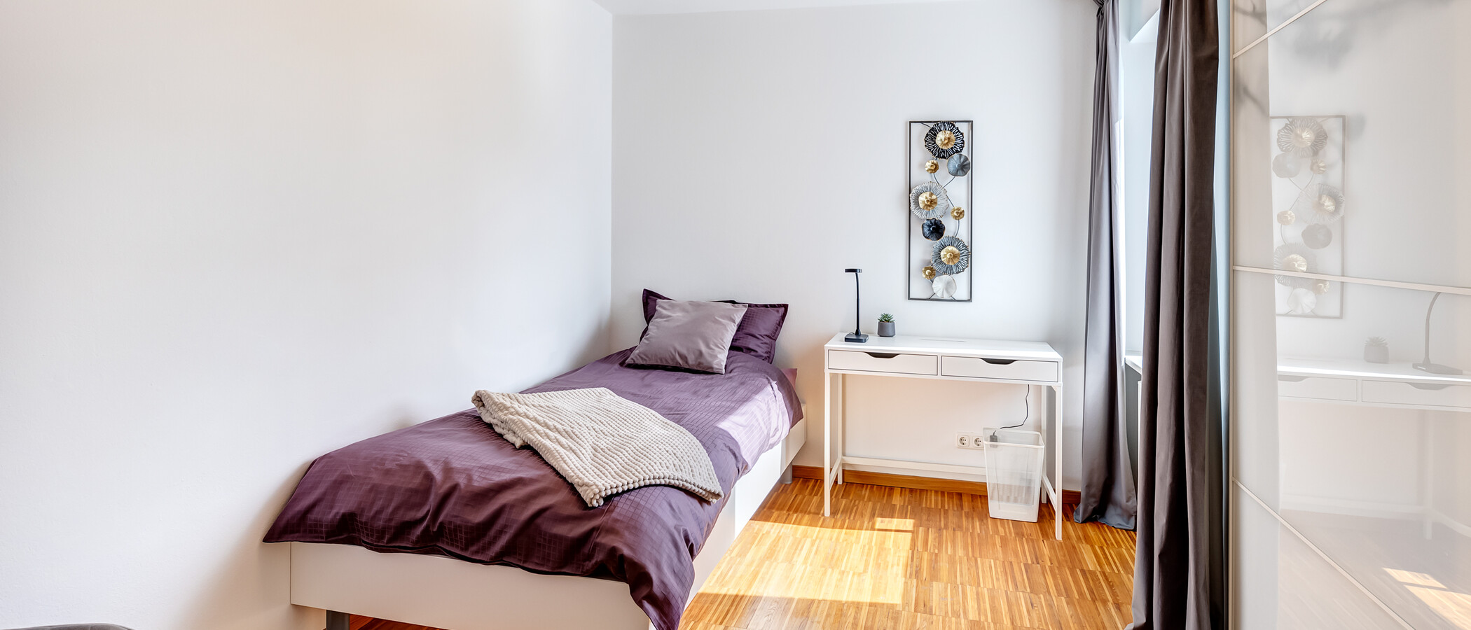 Wohnung Gauting 01 2. Schlafzimmer	 13889