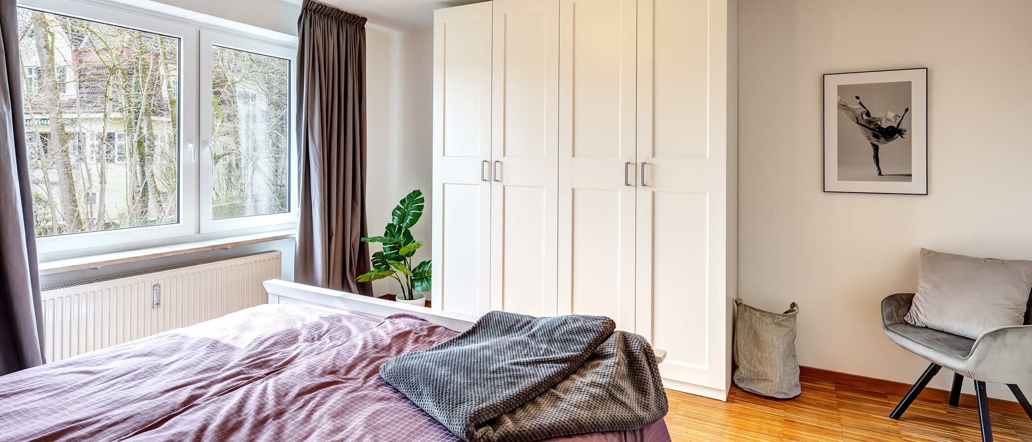 Wohnung Gauting 02 1. Schlafzimmer 13889