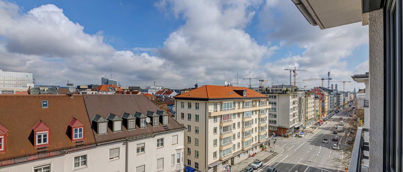 Dachgeschosswohnung München Ludwigsvorstadt 03 Aussicht 13896