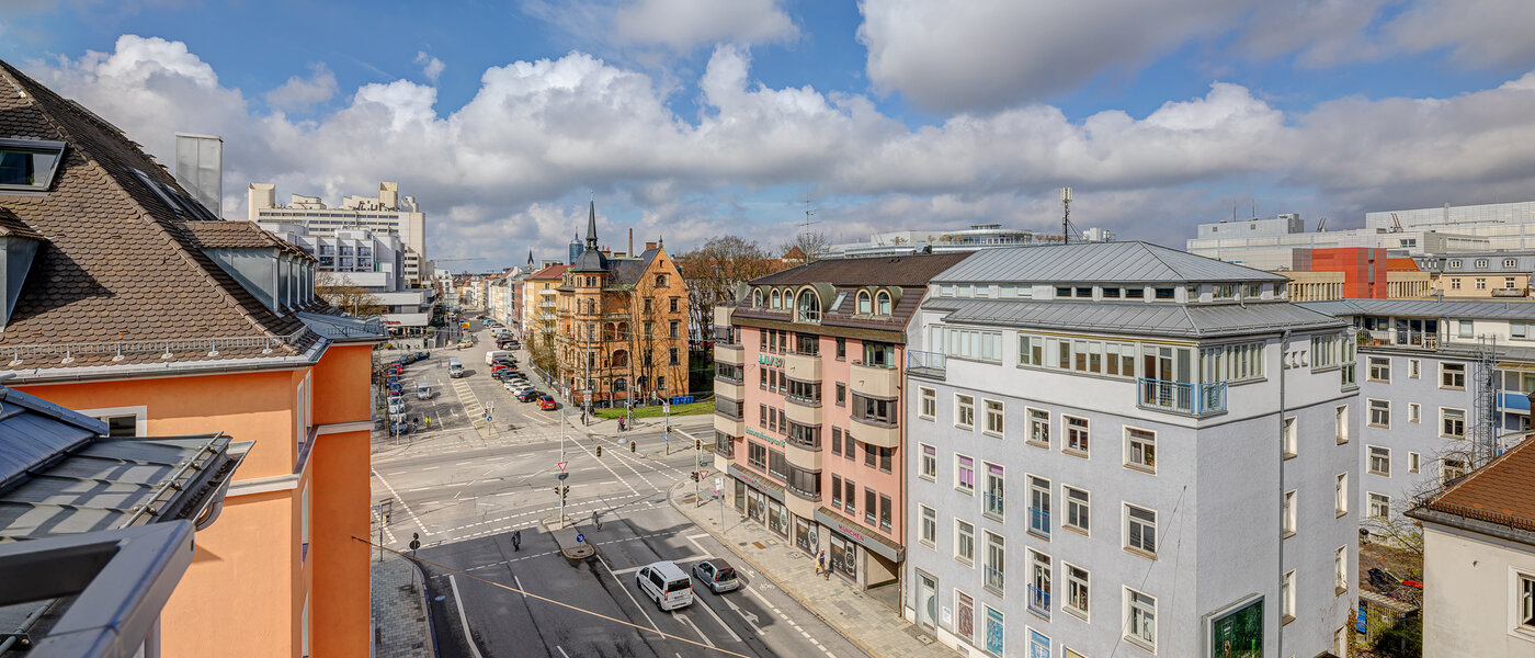 Dachgeschosswohnung München Ludwigsvorstadt 04 Aussicht 13896