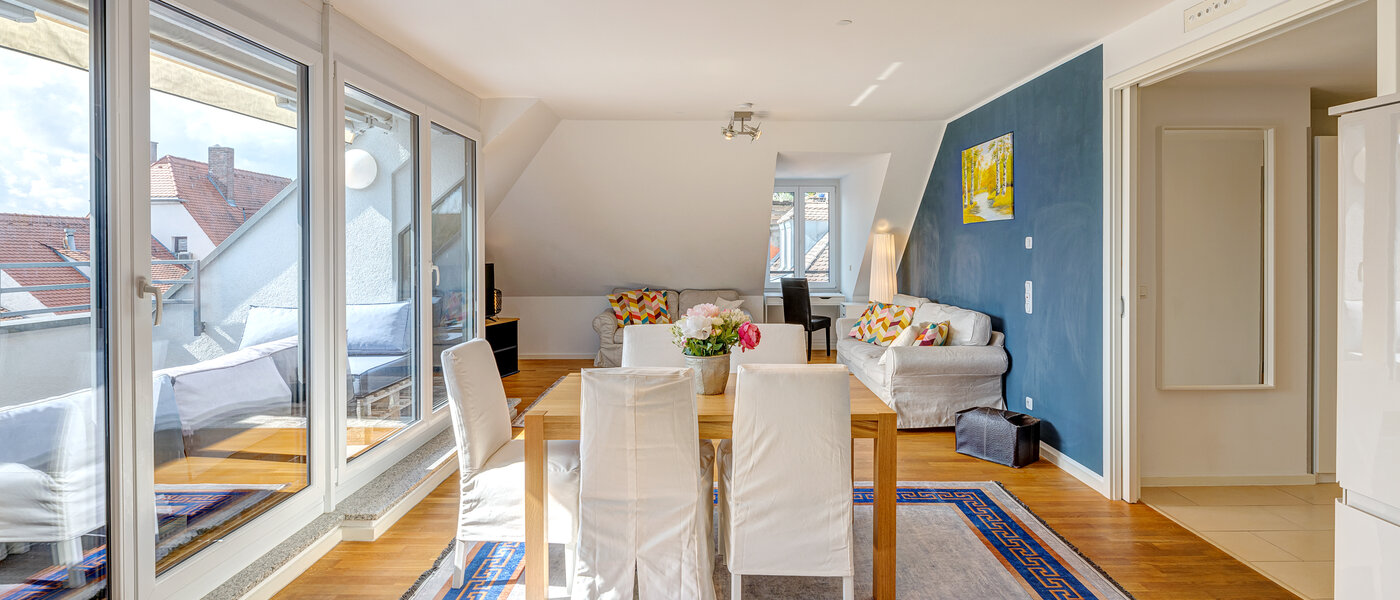 Dachgeschosswohnung München Ludwigsvorstadt 01 Wohnbereich 13896