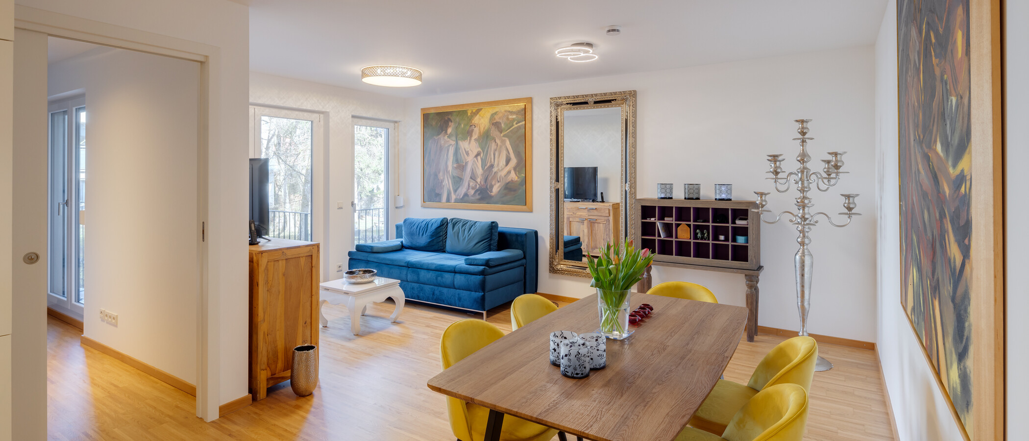 Wohnung München Solln 01 Wohnbereich 13902