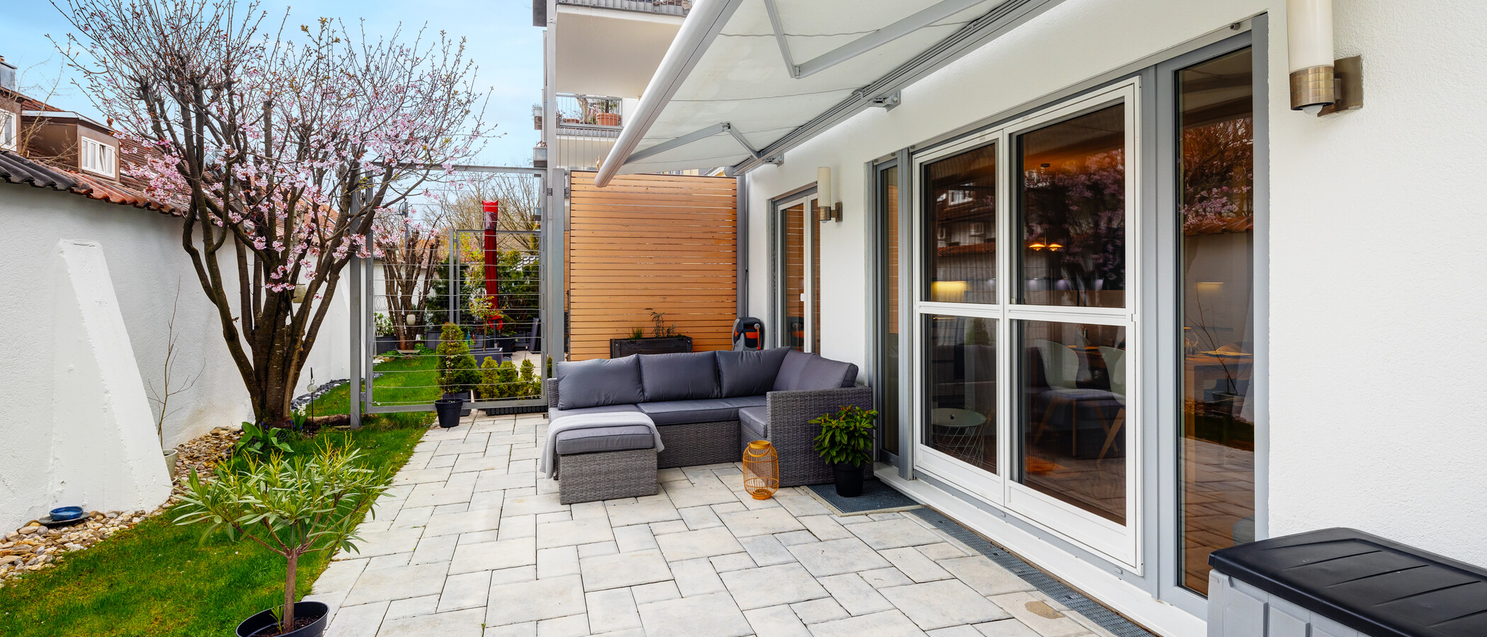 Wohnung München Oberföhring 03 Terrasse 13909
