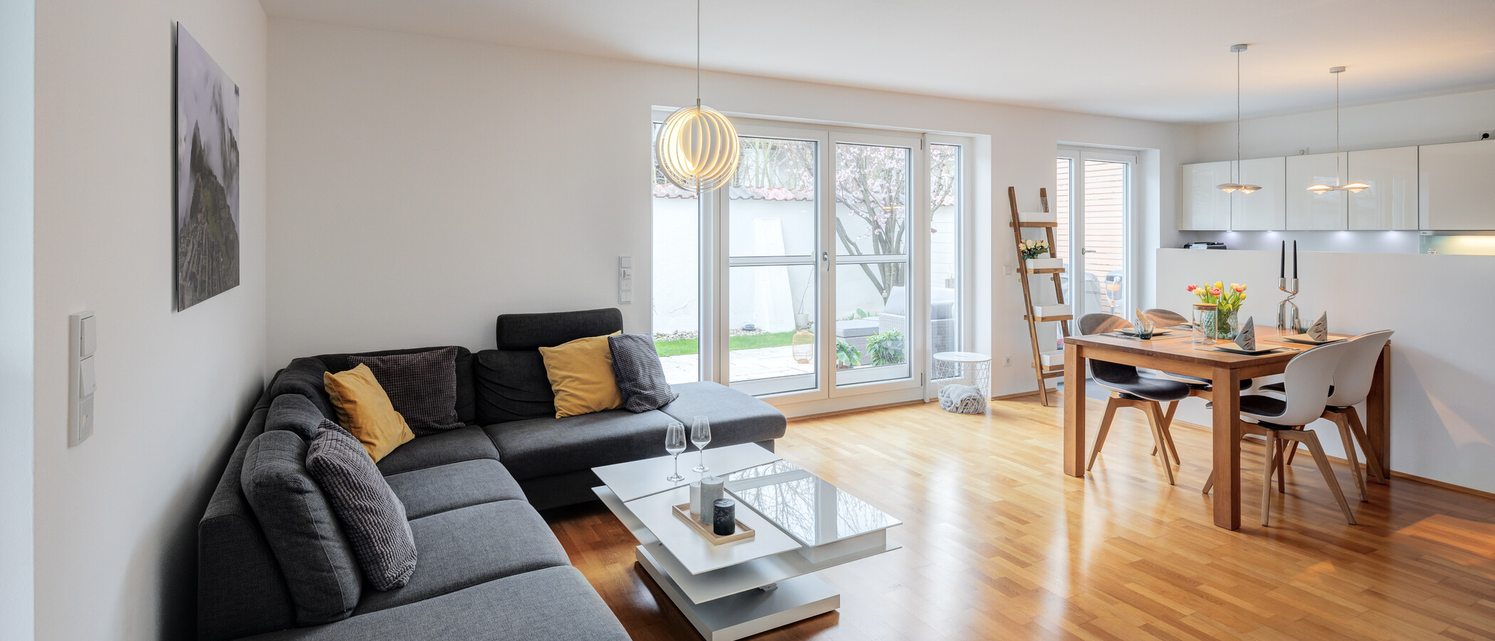 Wohnung München Oberföhring 02 Wohnbereich 13909
