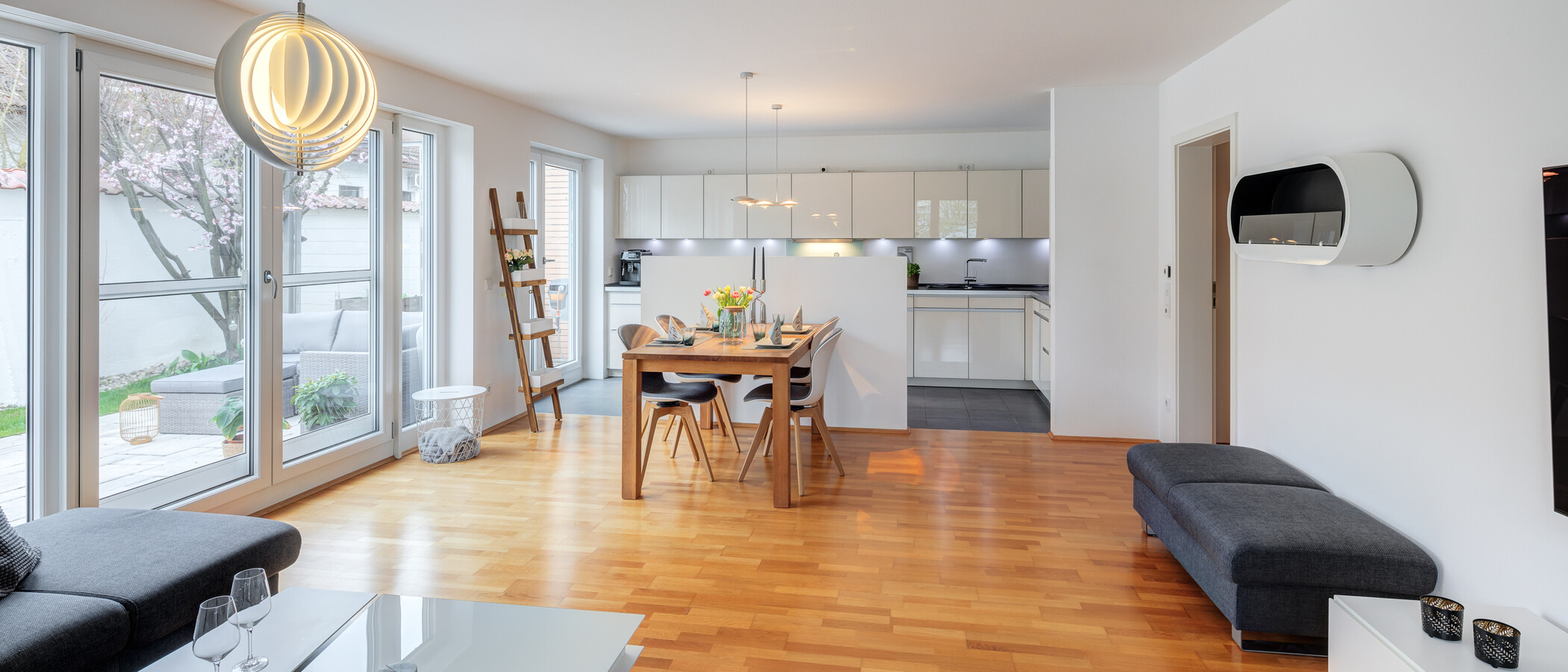 Wohnung München Oberföhring 03 Wohnbereich 13909