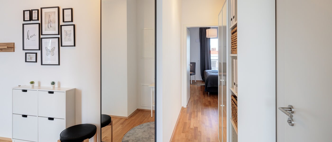 Dachterrassenwohnung München Neuhausen 03 Flur/Gang 13934