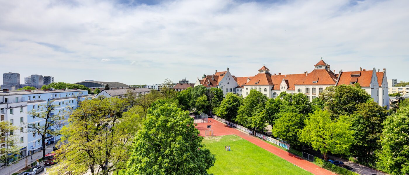Dachterrassenwohnung München Neuhausen 01 Aussicht 13934