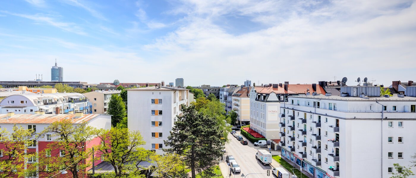 Dachterrassenwohnung München Neuhausen 03 Aussicht 13934