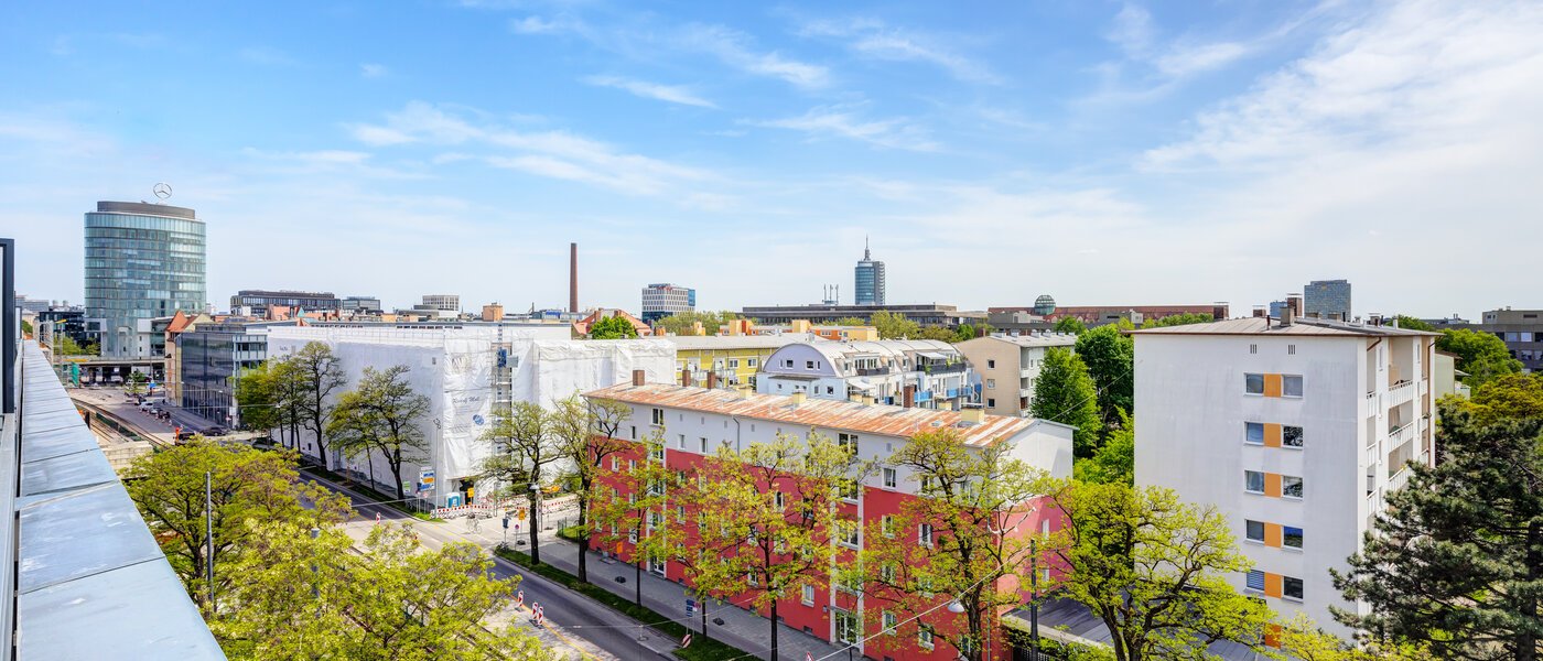 Dachterrassenwohnung München Neuhausen 04 Aussicht 13934