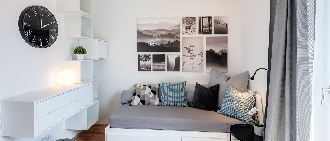 Dachterrassenwohnung München Neuhausen 03 2. Schlafzimmer	 13934