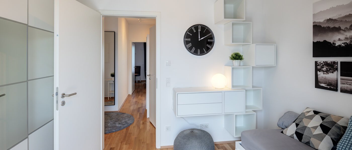 Dachterrassenwohnung München Neuhausen 04 2. Schlafzimmer	 13934