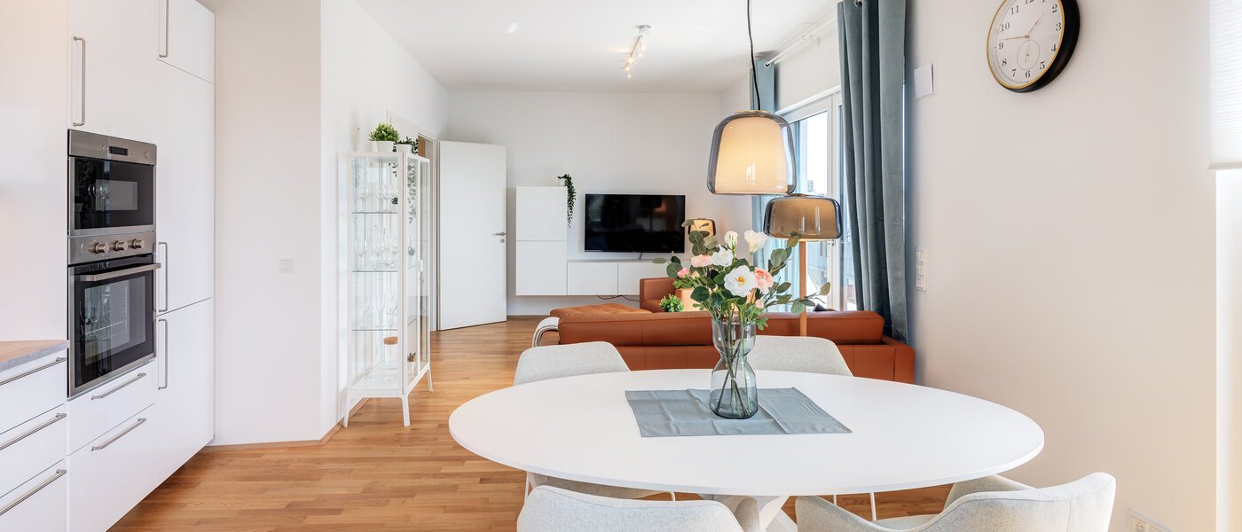 Dachterrassenwohnung München Neuhausen 04 Wohnbereich 13934