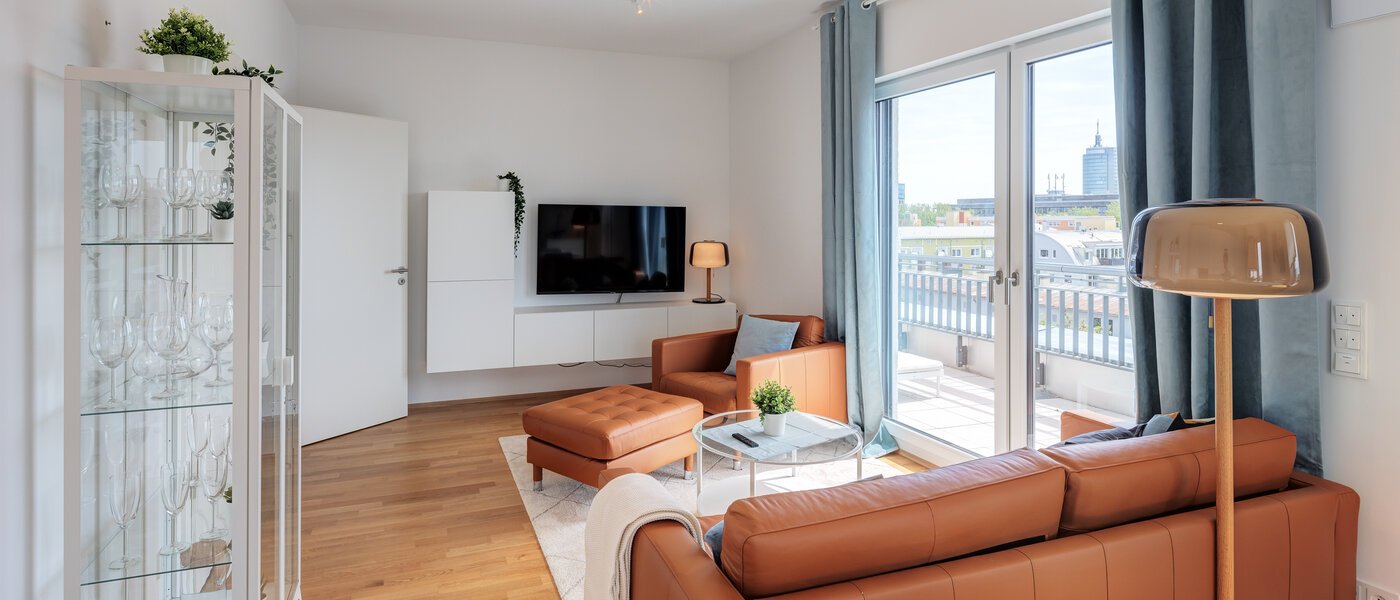 Dachterrassenwohnung München Neuhausen 05 Wohnbereich 13934