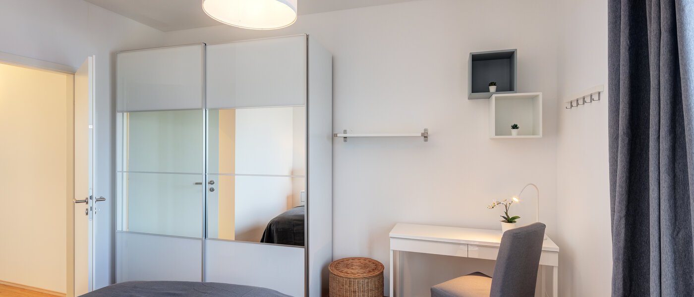 Dachterrassenwohnung München Neuhausen 03 1. Schlafzimmer 13934