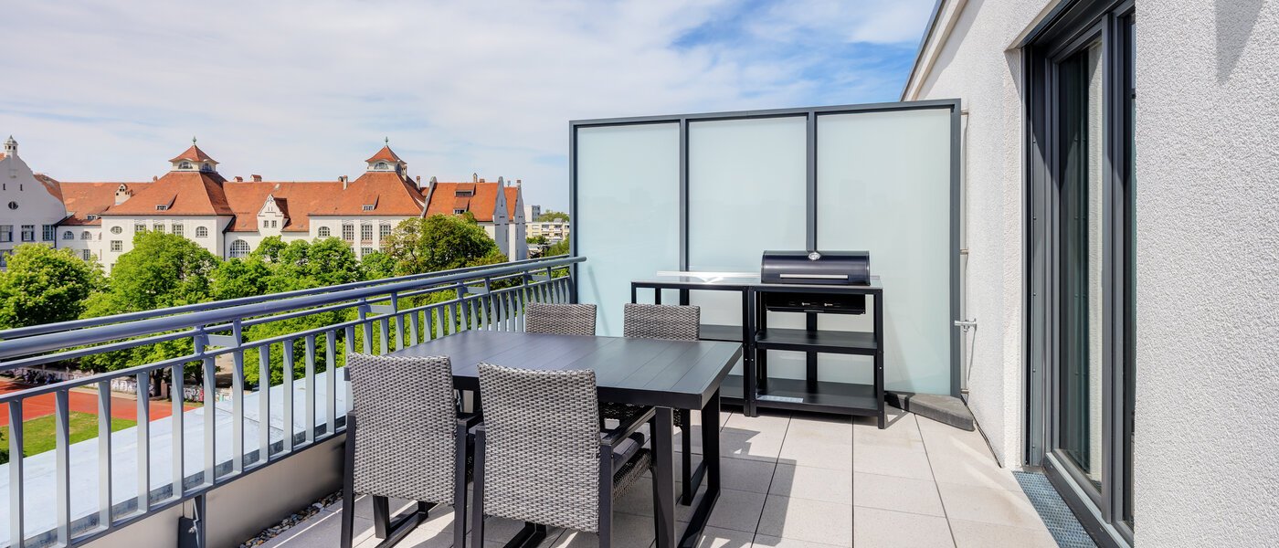 Dachterrassenwohnung München Neuhausen 02 1. Dachterrasse 13934