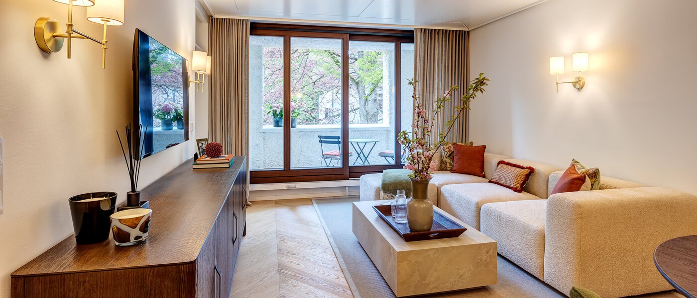 Wohnung München Herzogpark 01 Wohnbereich 13940