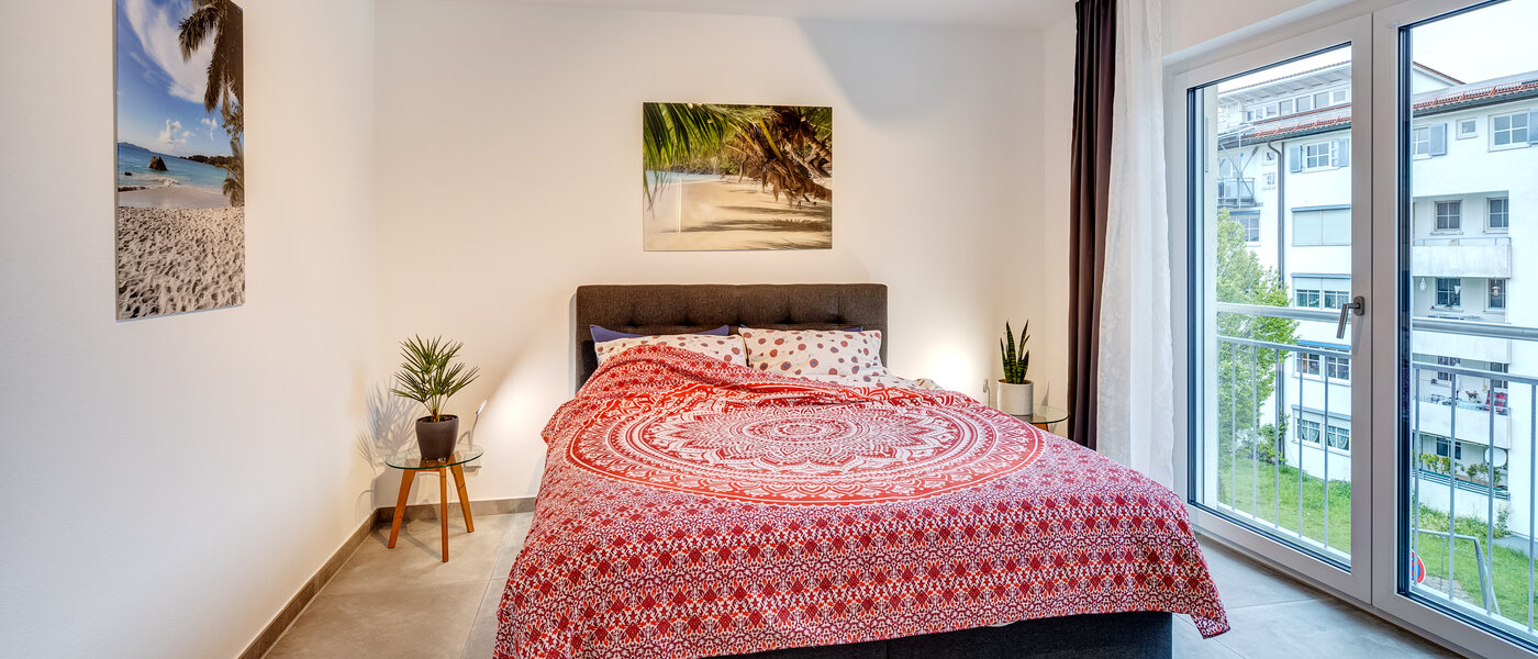 Wohnung Herrsching am Ammersee 01 2. Schlafzimmer	 13942