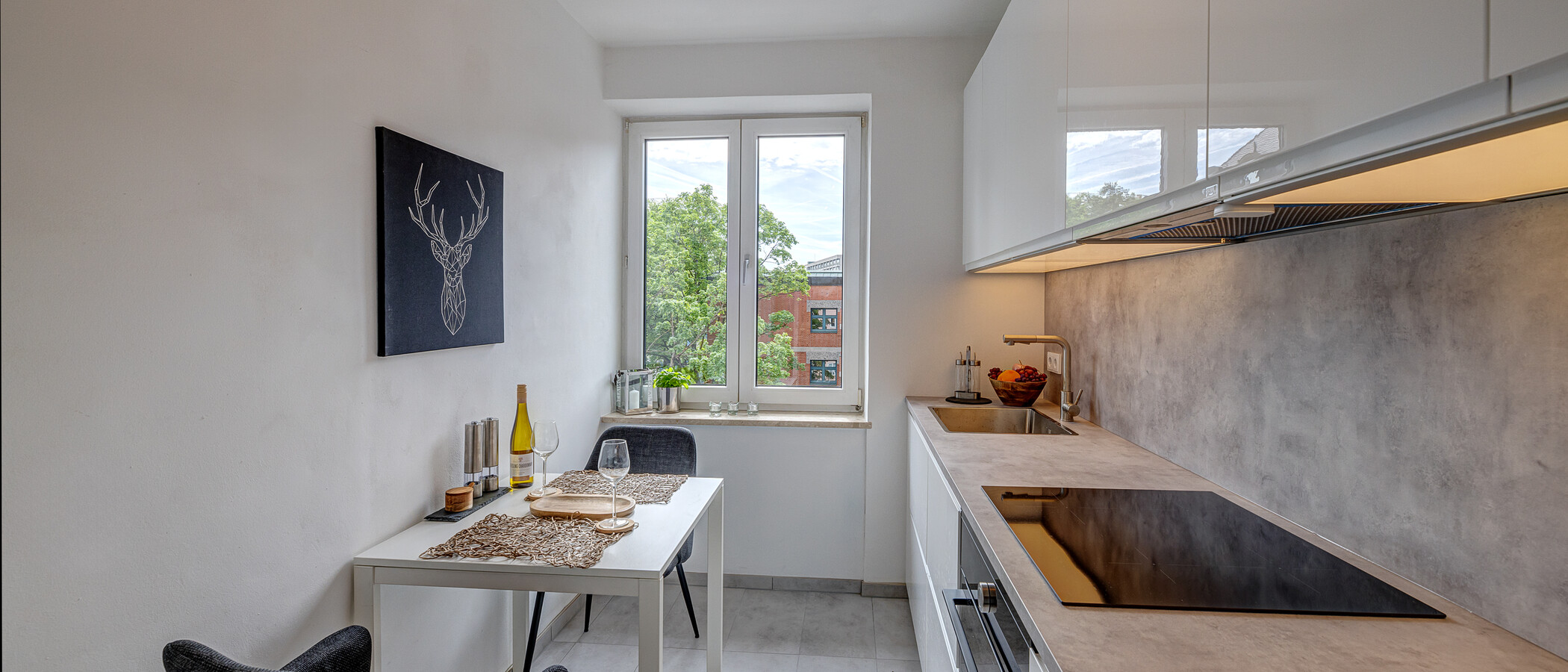 Wohnung München Maxvorstadt 01 Küche 13953