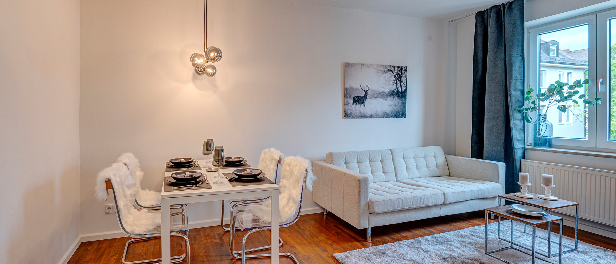 Wohnung München Maxvorstadt 01 Wohnzimmer 13953