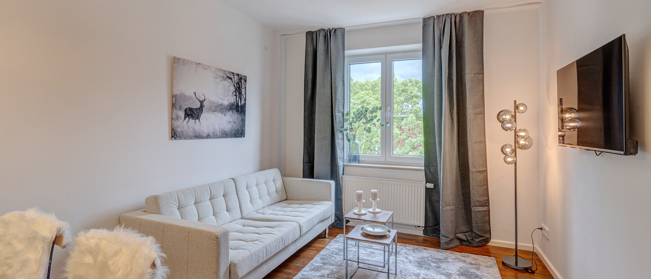 Wohnung München Maxvorstadt 02 Wohnzimmer 13953