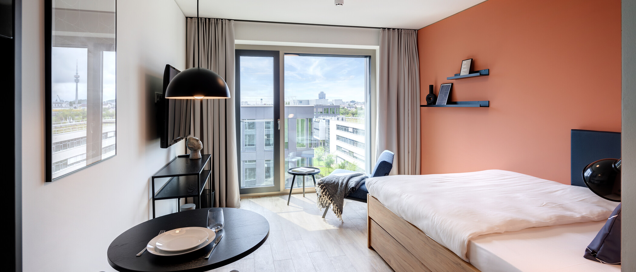 Apartment München Milbertshofen 01 Wohnbereich 13963