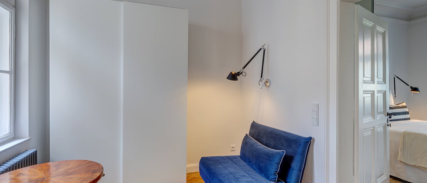 Wohnung München Lehel 01 2. Schlafzimmer	 13986