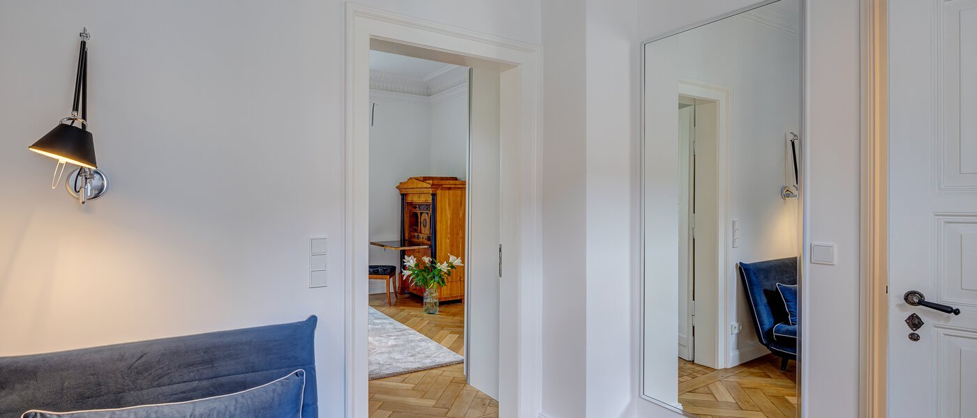 Wohnung München Lehel 02 2. Schlafzimmer	 13986